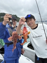 【釣果速報】神奈川県藤八丸でワラサ・キジハタ・アカハタHIT！多彩な魚種に出会いたいのなら今すぐGO！