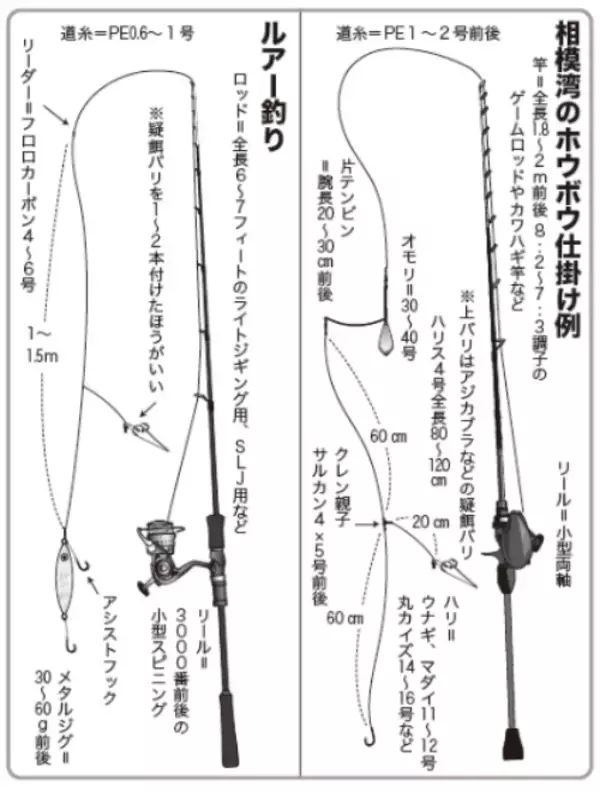 「平塚のご当地ターゲット、ホウボウエサ、ルアーともに今期も順調」の画像