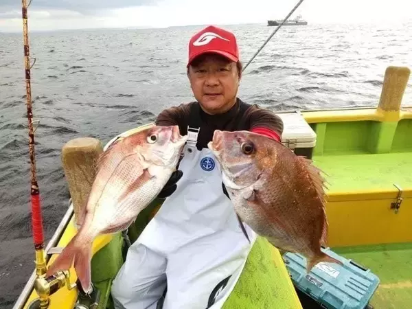 「【釣果速報】神奈川県鴨下丸kawanaでマダイ上がる！最大4.64kg！多彩なゲストも見え釣行は大充実！」の画像
