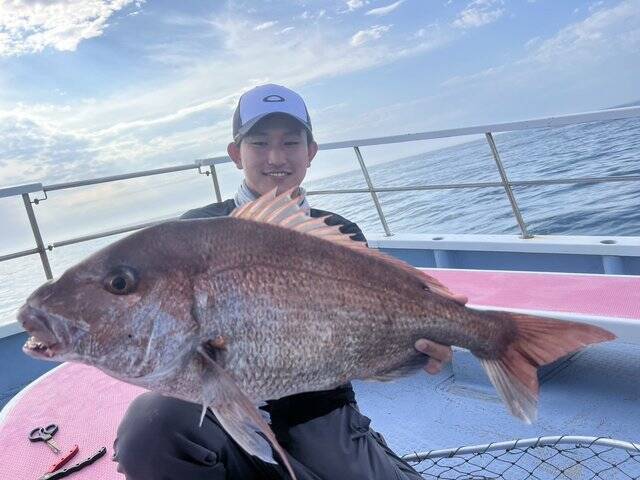 【釣果速報】千葉県梅花丸で6.44kgの特大マダイ出た！次にビッグワンを手にするのはあなたかも？！