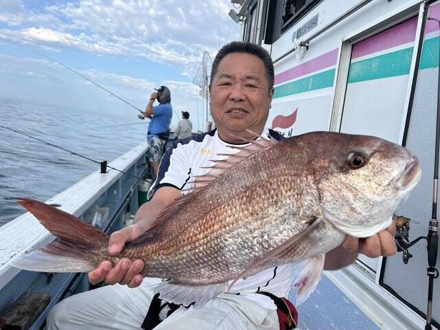 【釣果速報】千葉県梅花丸で6.44kgの特大マダイ出た！次にビッグワンを手にするのはあなたかも？！
