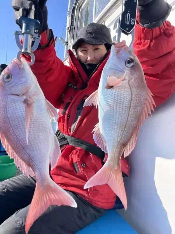 「【釣果速報】マダイ・メバル・マハタなど人気魚種大集合！茨城県ことぶき丸で手に汗握るファイトを存分に楽しもう！」の画像