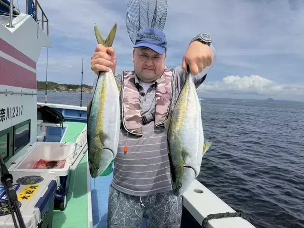 「【釣果速報】激旨サイズのワラサをゲット！神奈川県大松丸で五感が大満足する釣行に繰り出そう！」の画像