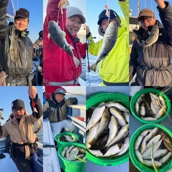 【釣果速報】茨城県不動丸で極旨ショウサイフグが大漁！質・量ともに大満足の釣りに出発だ！！