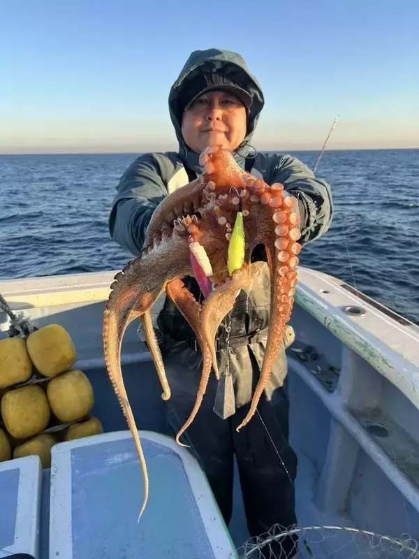 【釣果速報】茨城県幸栄丸で3.90kgの大物を筆頭にマダコが釣れまくり！冬の味覚を誰よりも早くゲットしよう！