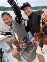 【釣果速報】良型マダコ連続確保！短時間の出船でもお土産バッチリ！充実の釣行は兵庫県こうじん丸で！