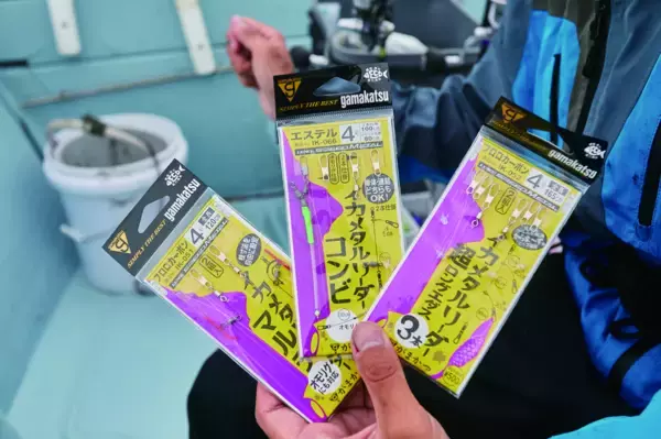 「イカメタルで注目のオモリグにぴったりなドロッパーがコレ」の画像