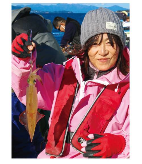 相模湾のヤリイカ上昇中小田原南沖で乗り順調