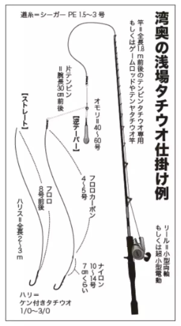 「湾奥にタチウオの群れ集結テクニックを磨くなら今！」の画像
