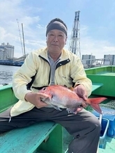 【釣果速報】神奈川県網屋丸で4.80kgマダイGET！一投目から当たりあり！大鯛のビッグドリームに燃えろ！