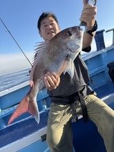 【釣果速報】千葉県第三松栄丸でマダイ絶好調！2.16kgの良型も！初心者アングラーもお土産どっさりの釣行になりますよ！