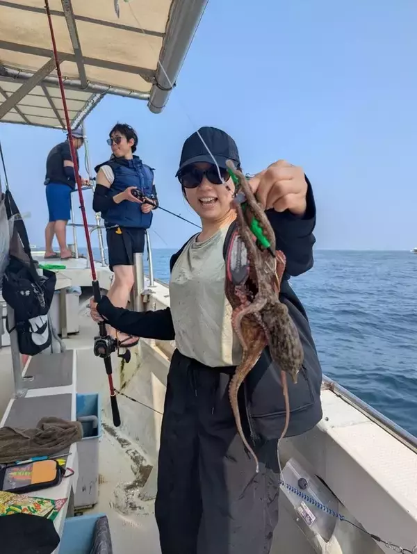 「【釣果速報】兵庫県西海SALT WATERでマダコをゲット！経験の有無を問わず狙えちゃいます！」の画像