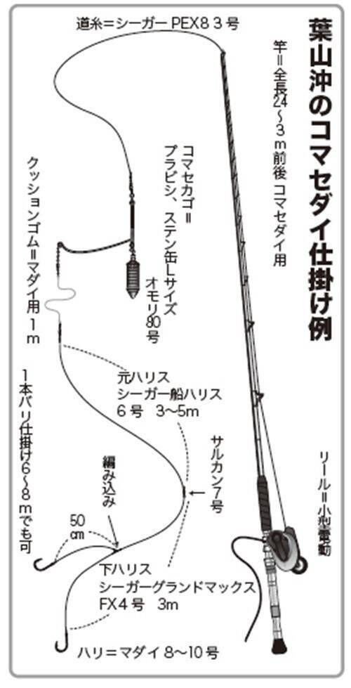 一年で最高のシーズン到来　深場で大ダイを狙おう！