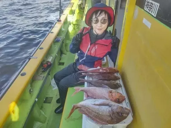 【釣果速報】神奈川県鴨下丸kawanaでマダイ絶好調！トップ3.50kg！今後はますます大鯛の数釣りが楽しめるそうですよ！