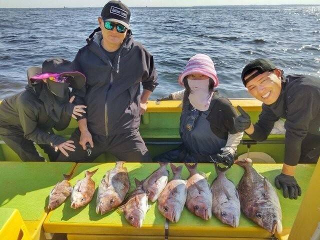 【釣果速報】神奈川県鴨下丸kawanaでマダイ絶好調！トップ3.50kg！今後はますます大鯛の数釣りが楽しめるそうですよ！