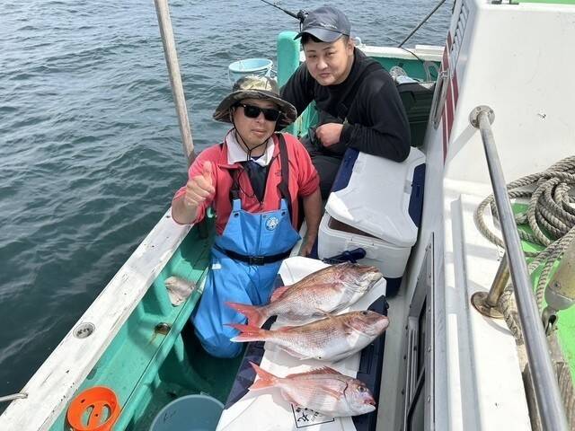 【釣果速報】神奈川県大松丸で5.20kgの大マダイ出た！連日安打継続中の今が乗りドキ！乗船するなら今でしょ！