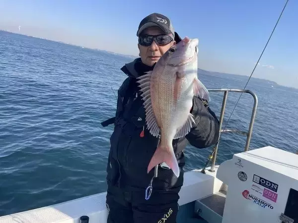 「【釣果速報】神奈川県村本海事でマダイをキャッチ！外道も豊富で絶好調！あなたも大物マダイを捕まえに行きませんか？」の画像