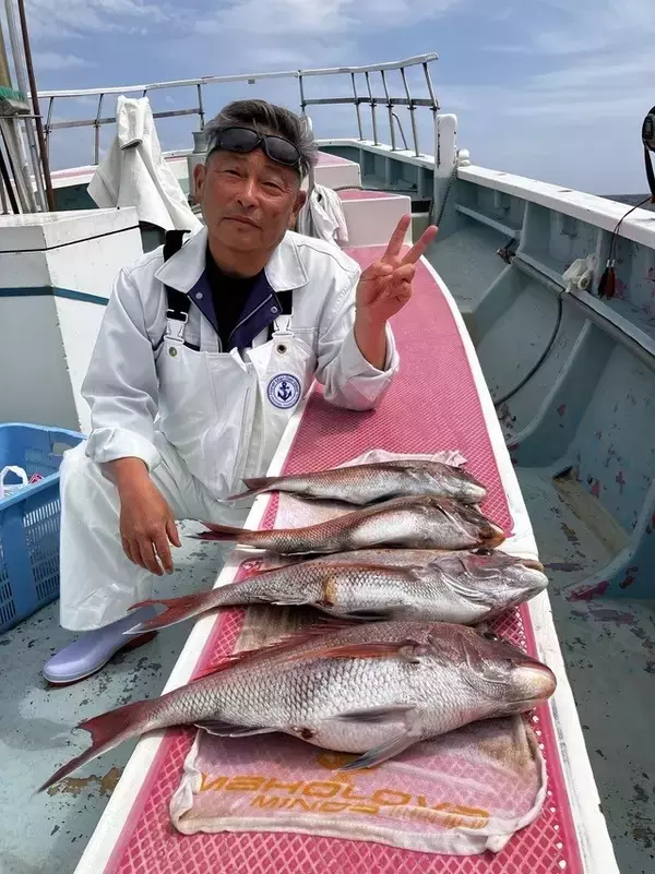 【釣果速報】なんて映える釣果写真なんだ！5.20kgのマダイを順調にゲット！神奈川県正海丸でどでかいターゲットを獲ろう！