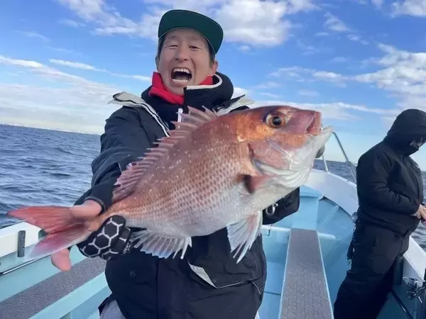 「【釣果速報】神奈川県の村本海事でマダイ絶好調！今後はますます大鯛の数釣りが楽しめるそうですよ！」の画像