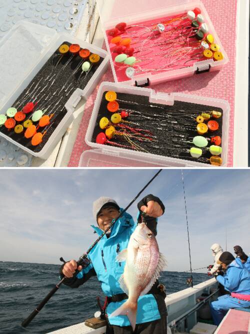 『がま船 ひとつテンヤ真鯛Ⅲ』による冬～春のマダイゲームー当日の最適解を探るパターンフィッシングー