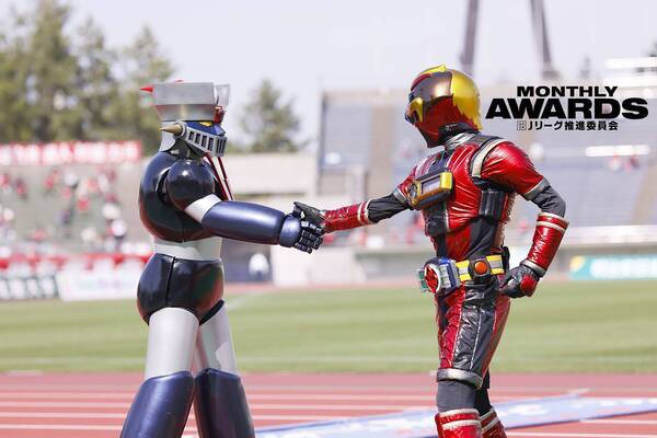 月間表彰 マジンガーzも参戦 ツエーゲン金沢が挑戦的な企画を続ける理由 21年6月14日 エキサイトニュース