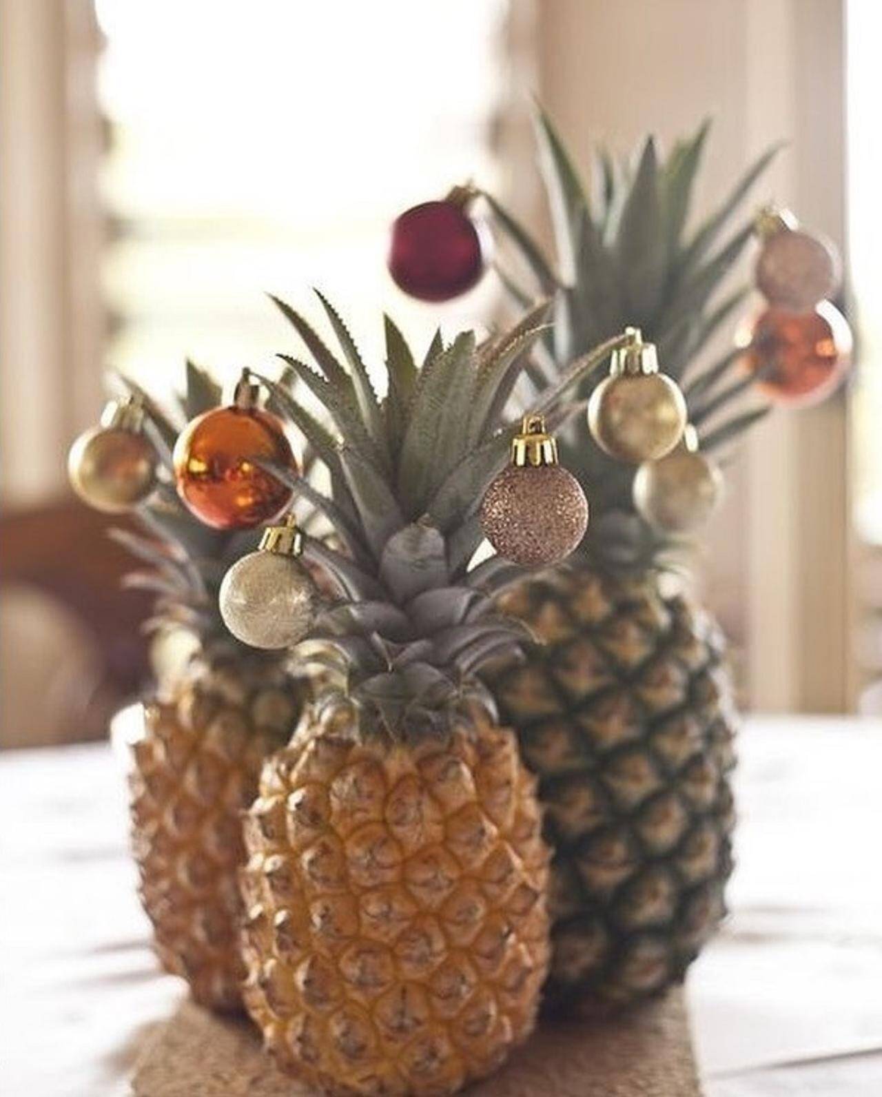 クリスマスなのに南国気分が味わえる パイナップル ツリー はいかが 17年12月22日 エキサイトニュース