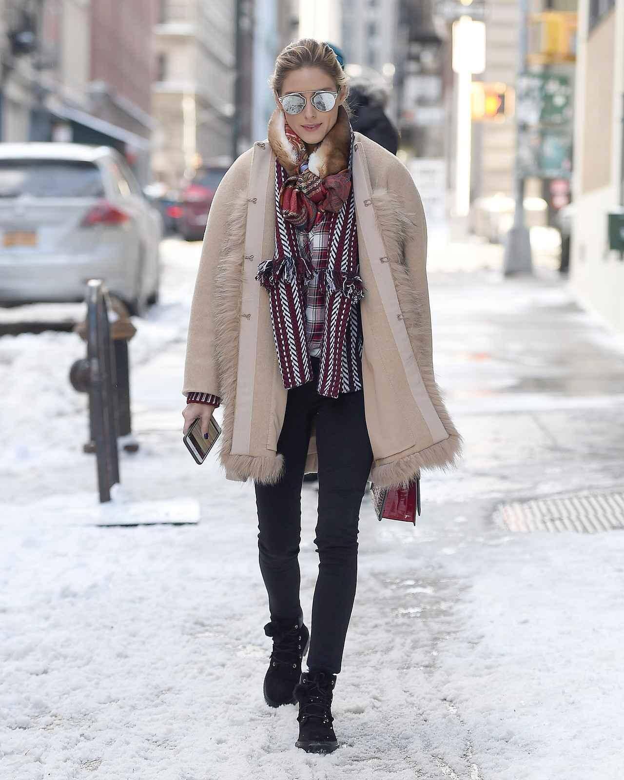 寒くてもオシャレしたい セレブに学ぶ防寒コーディネート術 18年1月5日 エキサイトニュース