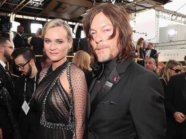 ウォーキング デッド ダリル役 ゴールデン グローブ賞で恋人と熱烈キス 18年1月9日 エキサイトニュース