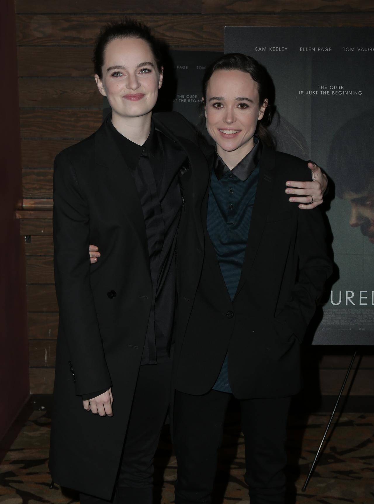 エレン ペイジ 同性婚した新妻とのキスショットをサービス 18年2月22日 エキサイトニュース