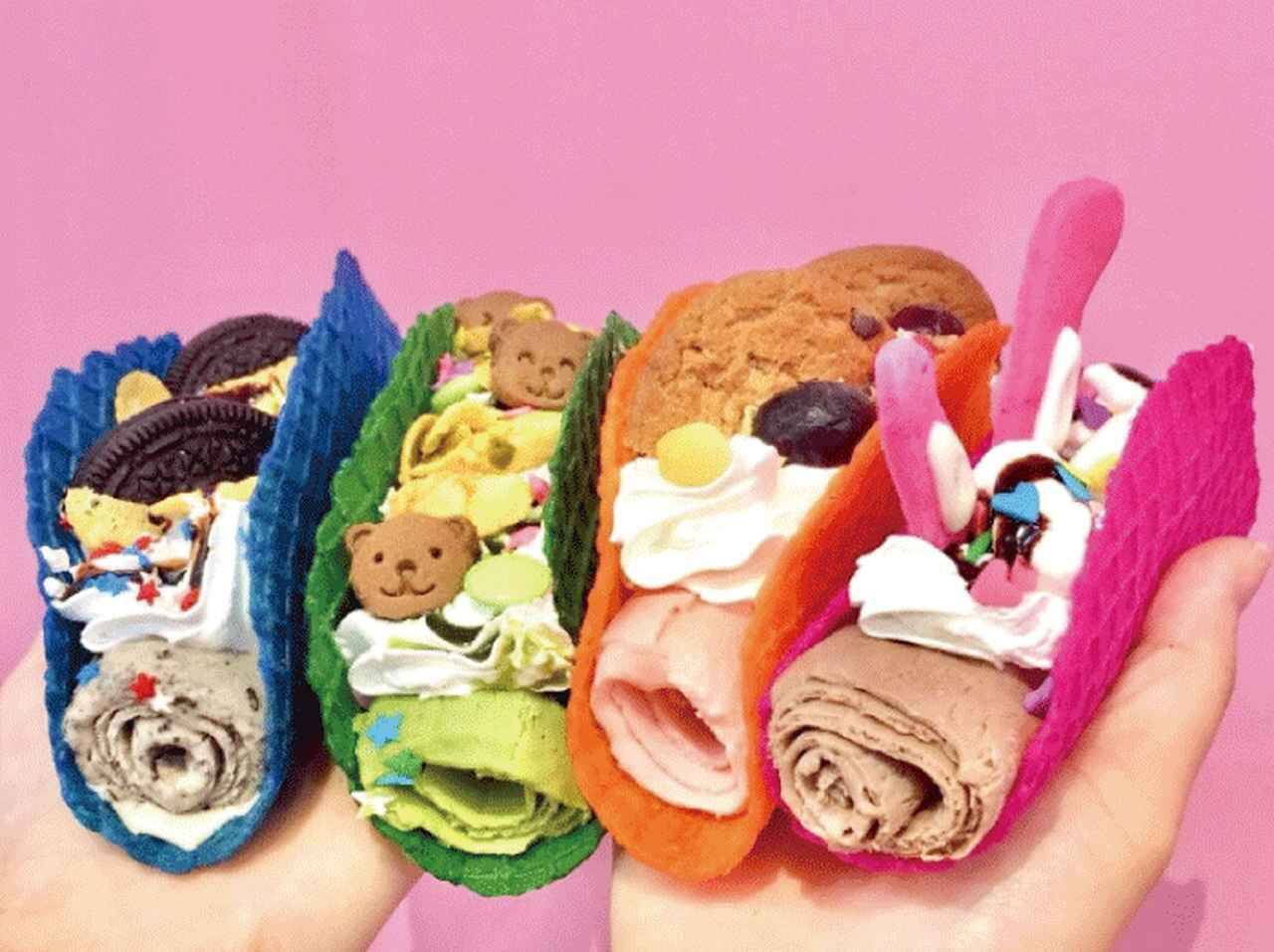 アメリカで人気の アイスクリームタコス が東京上陸 18年7月日 エキサイトニュース