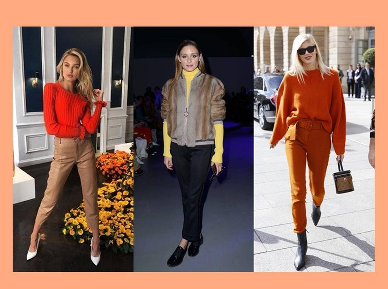 着こなしを鮮やかに彩る カラーニット 海外セレブのお手本コーデ 18年10月14日 エキサイトニュース