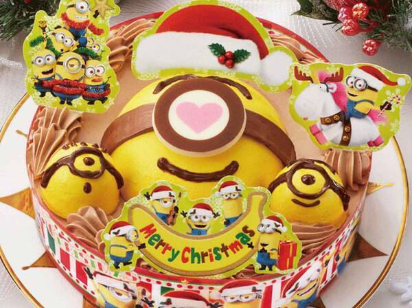 ミニオンのデコレーションが楽しめるクリスマスケーキが登場 18年12月17日 エキサイトニュース