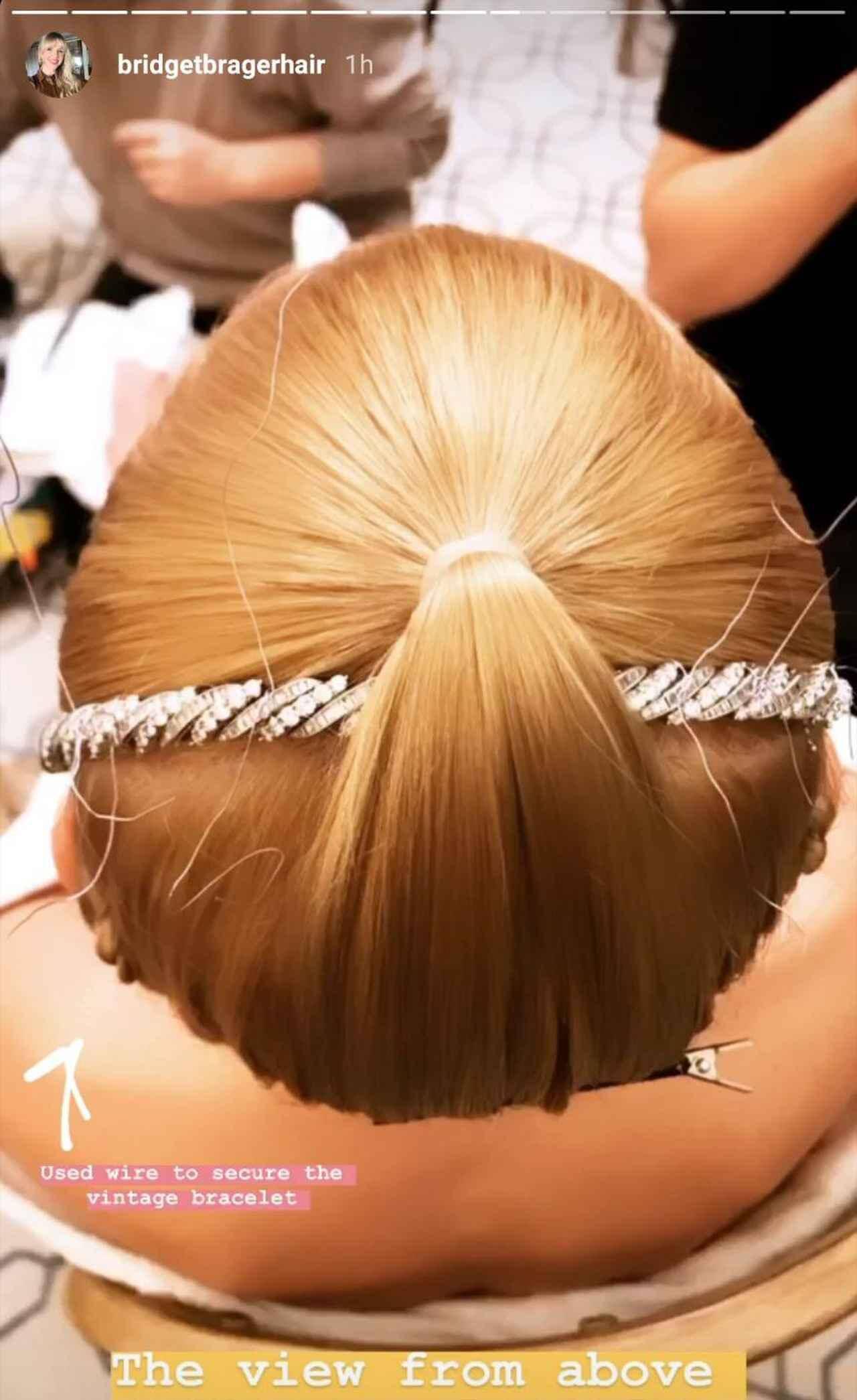 ブレスレットをヘアアクセにするのがトレンド!ケイトのヘアアレンジに注目