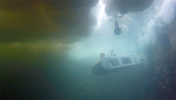 東京大学ほか　海中ロボットによる海氷裏面の全自動計測に成功