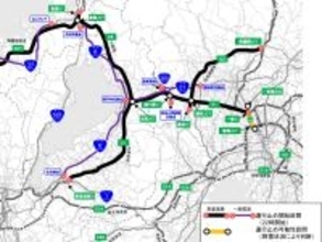 大雪で予防的通行止め…名神や東海環状道も　高速道路や国道の対象区間一覧