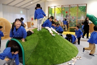 乳幼児楽しめる屋内遊び場オープン　エアー遊具、ブロック、インクルーシブ…多彩に　福井県永平寺町