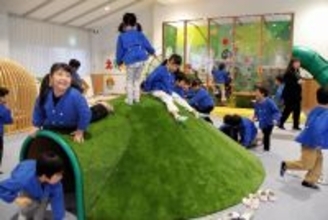 乳幼児楽しめる屋内遊び場オープン　エアー遊具、ブロック、インクルーシブ…多彩に　福井県永平寺町
