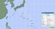 台風25号発生へ…気象庁の予想進路、米軍・ヨーロッパの見方　日本への影響は