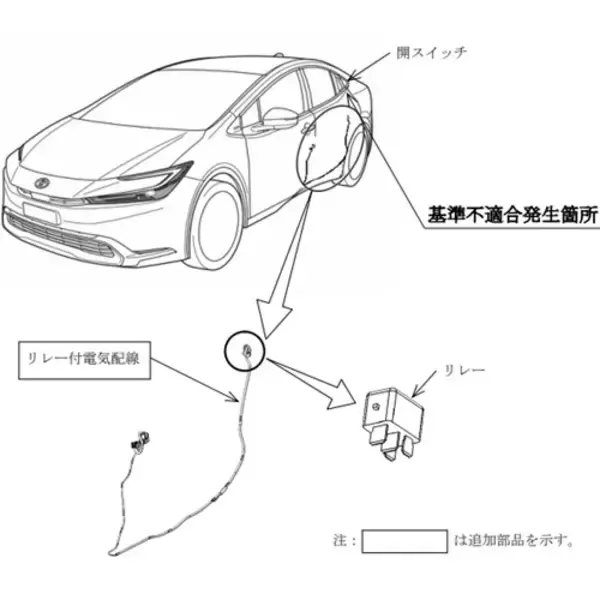 トヨタがプリウス約24万台リコール…意図せず後部座席のドアが開く恐れ、1月28日発表【対象の型式,車台番号一覧】