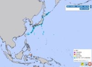 気象庁が津波予報（若干の海面変動）を発表、10時半にも到達予想　対象地域一覧
