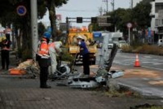 国道8号、福井市内の北進方向で通行止め　12月12日午前