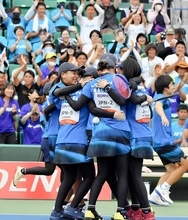 ソフトテニス女子、宮前希帆がメンバーの日本3連覇　愛知・名古屋アジア大会