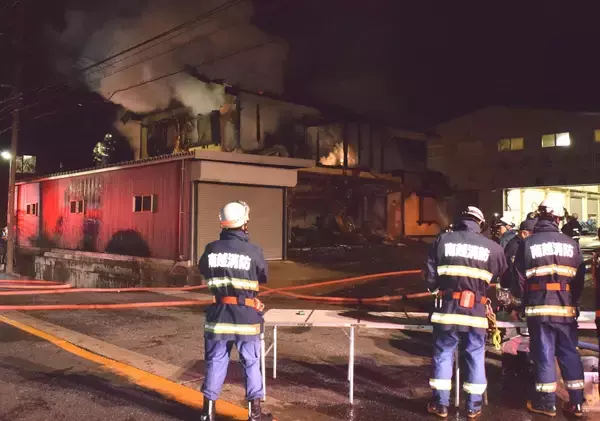 福井県越前市で住宅が全焼　11月8日午後7時すぎ、けが人なし