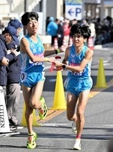 都道府県男子駅伝、福井は36位　3区の斎藤将也（城西大）が14人抜きの快走