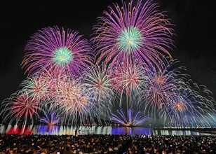 【敦賀花火2026】当日のスケジュールと会場案内図・交通規制図…花火大会のプログラムも　8月16日開催