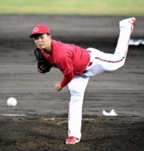 丹生高出身の広島・玉村昇悟投手が地元福井で初登板し好投　プロ野球巨人戦で6回1失点