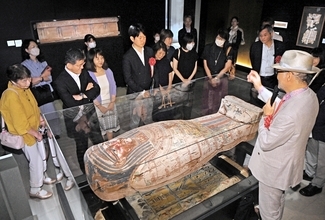 古代エジプトのミイラマスクや木棺、装飾品…遺物200点、福井県立美術館で美術館展