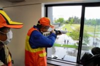 冬眠明けのクマ警戒…市街地の出没を想定、緊急銃猟訓練　福井市、2025年度の目撃情報82件