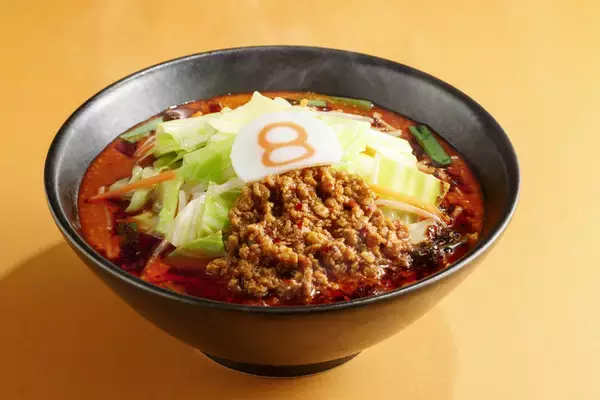 8番らーめん、ガツンと“シビ辛”の麻辣シリーズに新作登場　野菜麻辣、唐麺に続き冷たい担々麺