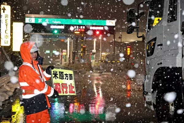 福井県の高速道路や国道、通行止め情報　対象区間と解除見通し時期一覧
